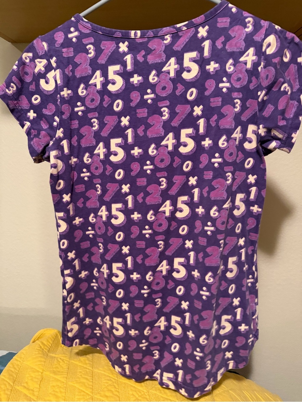 Svaha Purple Math Teacher Top - Picture 2 of 3